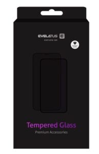 Protective glass Evelatus Xiaomi Redmi 9 2.5D Full Cover Japan Glue Glass Anti-Static