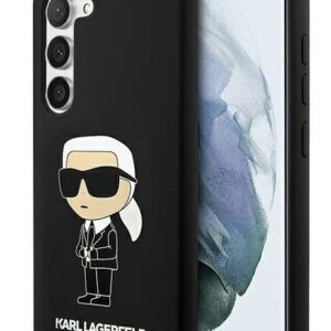 Tagakaaned Karl Lagerfeld Samsung Galaxy S23 hardcase Silicone Ikonik S911 Black