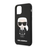 Tagakaaned Karl Lagerfeld Apple iPhone 11 Pro Iconic Silicone Cover Black