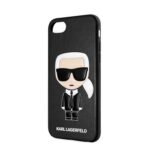 Aizmugurējais vāciņš Karl Lagerfeld - Full Body Iconic Cover for iPhone 7/8/SE 2020 Black