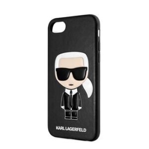 Aizmugurējais vāciņš Karl Lagerfeld - Full Body Iconic Cover for iPhone 7/8/SE 2020 Black