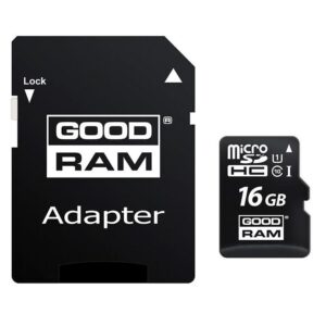 Atmiņas kartes Goodram  MicroSDHC 16GB Class 10 UHS-I