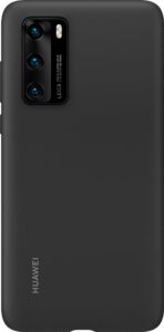 Aizmugurējais vāciņš Huawei  P40 Silicone case Black