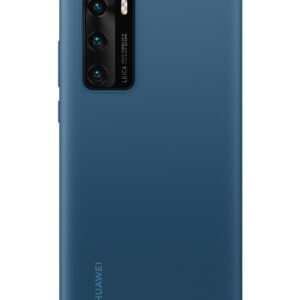 Aizmugurējais vāciņš Huawei  P40 Silicone case Blue