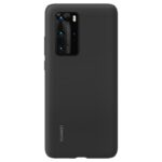 Aizmugurējais vāciņš Huawei  P40 Pro Silicone case Black