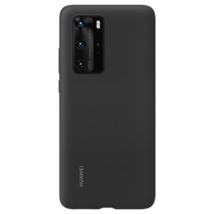 Aizmugurējais vāciņš Huawei  P40 Pro Silicone case Black