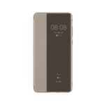 Чехол книжка Huawei  P40 Smart View Flip cover case Khaki