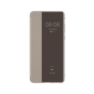 Atveramie maciņi Huawei  P40 Smart View Flip cover case Khaki
