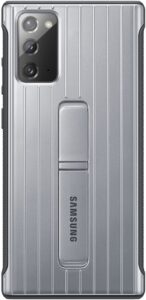 Aizmugurējais vāciņš Samsung  Galaxy Note 20/Note 20 5G Protective Standing Cover case Silver