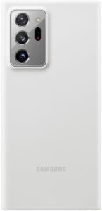 Aizmugurējais vāciņš Samsung  Galaxy Note 20 Ultra/20 Ultra 5G Silicone cover case White