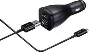 Auto charger Samsung  Car Fast Charger 2x MicroUSB 2A Black
