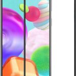 Защитное стекло iLike Samsung Samsung A41 2.5D Black Frame Full Glue