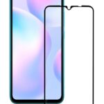 Aizsargstikls iLike Xiaomi Xiaomi Redmi 9 2.5D Black Frame Full Glue (without packaging)