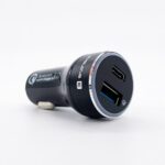 Automobiliniai įkrovikliai Evelatus - Evelatus Quick Car Charger QCC03 Black