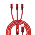 Kaabel iLike  Charging Cable 3 in 1 CCI02 Red
