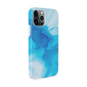 Aizmugurējais vāciņš Evelatus Apple iPhone 12 Pro Max Premium Silicone case Customized Print Blue