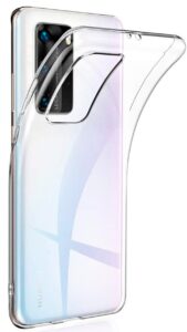 Aizmugurējais vāciņš Evelatus Huawei P40 Clear Silicone Case 1.5mm TPU Transparent