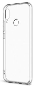 Nugarėlės dėklai Evelatus Huawei Y6 2019 Clear Silicone Case 1.5mm TPU Transparent