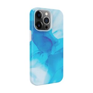 Aizmugurējais vāciņš Evelatus Apple iPhone 13 Pro Max Premium Silicone case Customized Print Blue