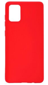 Aizmugurējais vāciņš Evelatus Samsung Galaxy A31 Nano Silicone Case Soft Touch TPU Red
