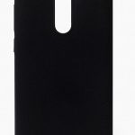 Back panel cover Evelatus Xiaomi Redmi 9 Soft Touch Silicone Black