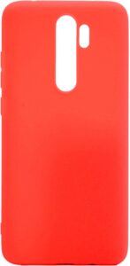 Nugarėlės dėklai Evelatus Xiaomi Redmi 9 Soft Touch Silicone Red