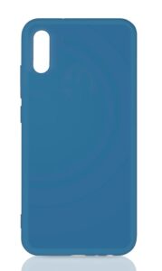 Aizmugurējais vāciņš Evelatus Xiaomi Redmi 9A / 9AT / 9i Nano Silicone Case Soft Touch TPU Blue