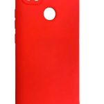 Back panel cover Evelatus Xiaomi Redmi 9C / 10A Soft Touch Silicone Red