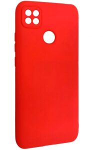 Nugarėlės dėklai Evelatus Xiaomi Redmi 9C / 10A Soft Touch Silicone Red