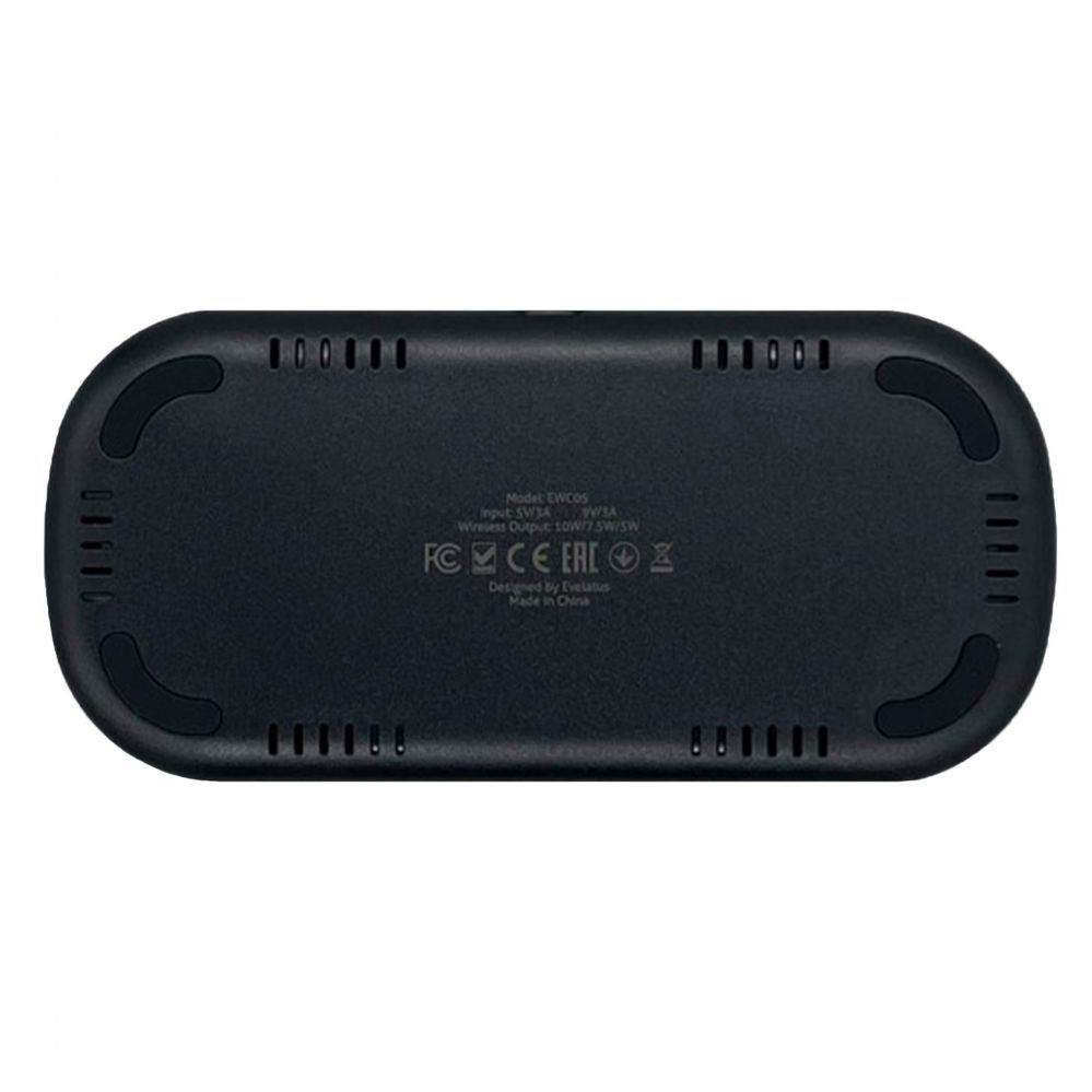 Wireless charger Evelatus Evelatus 5-Coil Wireless Charger EWC05 Black