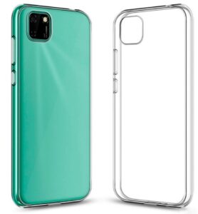 Nugarėlės dėklai iLike Huawei Huawei Y5P Slim Case Transparent