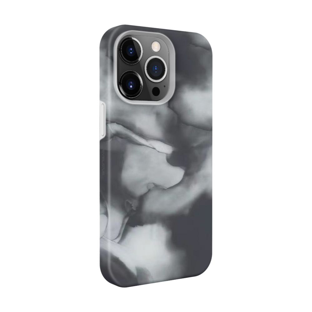 Tagakaaned Evelatus Apple iPhone 14 Pro Premium Silicone case Customized Print Gray