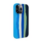 Tagakaaned Evelatus Apple iPhone 13 Pro Max Silicone case Multi-Colored Blue