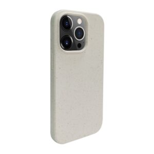 Tagakaaned iLike Apple iPhone 13 Pro Silicone plastic case Eco Print Design White