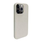 Aizmugurējais vāciņš iLike Apple iPhone 14 Pro Max Silicone plastic case Eco Print Design White
