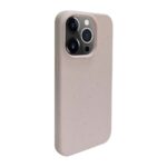 Чехол на заднюю панель iLike Apple iPhone 14 Pro Max Silicone plastic case Eco Print Design Beige