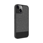 Nugarėlės dėklai iLike Apple iPhone 14 Plastic Leather Back Cover Gray