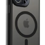 Aizmugurējais vāciņš Evelatus Apple iPhone 12/12 Pro Hybird Case Whith Magsafe PC+TPU Transparent Black