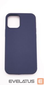 Aizmugurējais vāciņš Evelatus Apple iPhone 12 mini Premium Soft Touch Silicone Case Midnight Blue