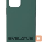 Back panel cover Evelatus Apple iPhone 12 mini Premium Soft Touch Silicone Case Pine Green