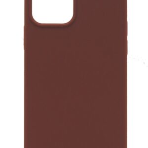 Чехол на заднюю панель Evelatus Apple iPhone 12/12 Pro Premium Soft Touch Silicone Case Dark Coffee