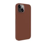 Back panel cover Evelatus Apple iPhone 14 Genuine Leather case with MagSafe Brown