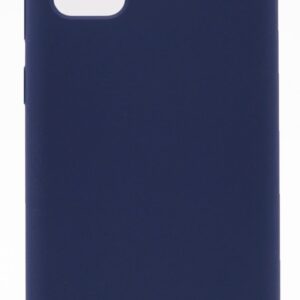 Back panel cover Evelatus Samsung Galaxy Note 20 Premium Soft Touch Silicone Case Midnight Blue