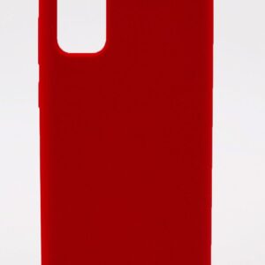 Back panel cover Evelatus Samsung Galaxy S20 Plus Premium Soft Touch Silicone Case Red