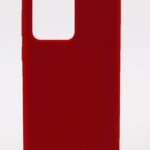 Nugarėlės dėklai Evelatus Samsung Galaxy S20 Ultra Premium Soft Touch Silicone Case Red