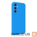 Back panel cover Evelatus Samsung Galaxy A54 Premium Soft Touch Silicone Case Blue