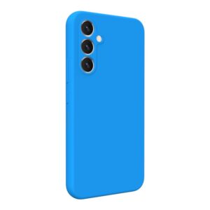 Back panel cover Evelatus Samsung Galaxy A54 Premium Soft Touch Silicone Case Blue