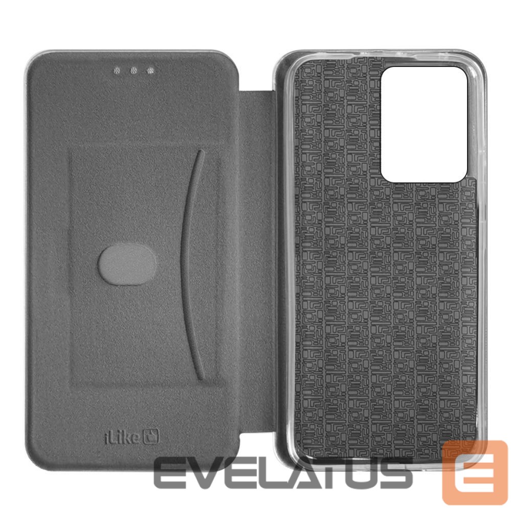 Book case iLike Xiaomi Redmi Note 12 / Poco X5 Book Case Black