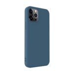Back panel cover iLike Apple iPhone 12 Pro Max Nano Silicone case Midnight Blue