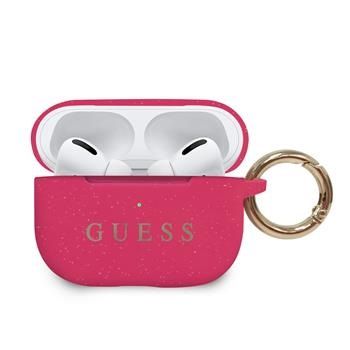 Korpus kõrvaklappidele Guess - AirPods Pro Silicone case Fuchsia